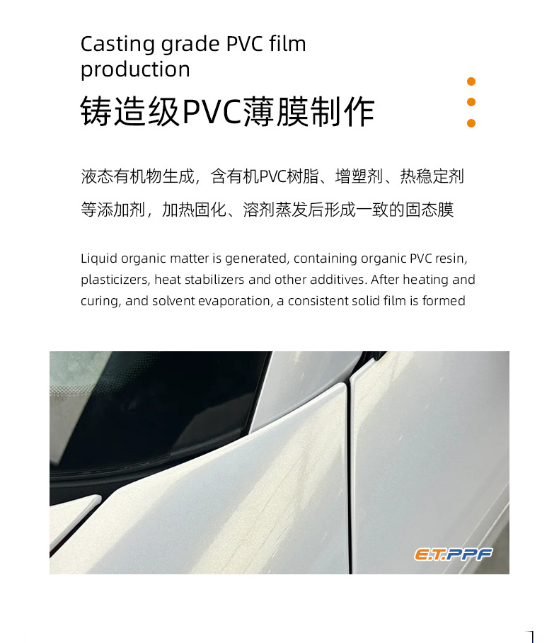 PET full series color change film, no orange peel, no delamination, high color gloss paint protection film, original factory cost-effective paint film