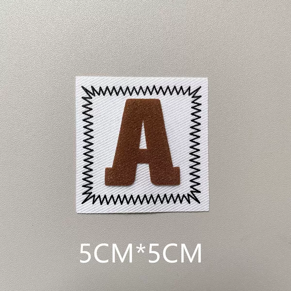 New three -dimensional letters a sect color
