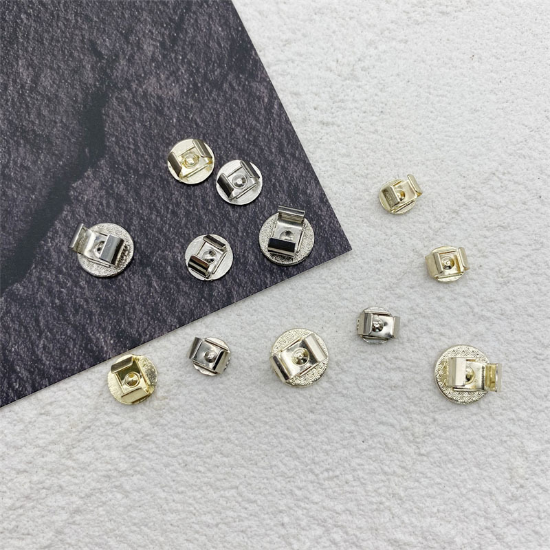 Basic alloy hair rope buckle hair rope clip C buckle jewelry fixing accessories hair accessories rubber band handmade DIY material wholesale