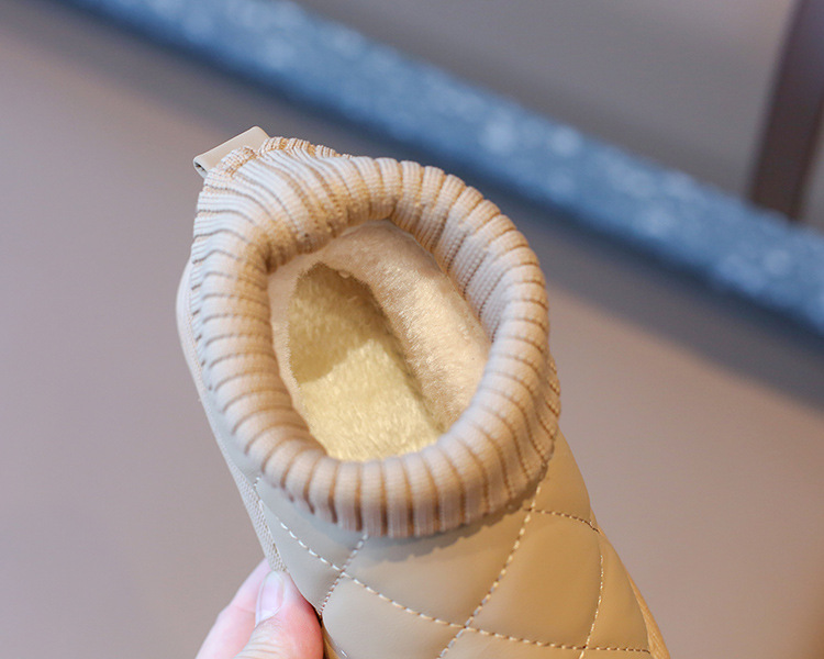 Cotone per ragazze invernali Snowy 2023 per bambini con calzini caldi per stivali corti da ragazzo e medi ispessiti_voghion.com