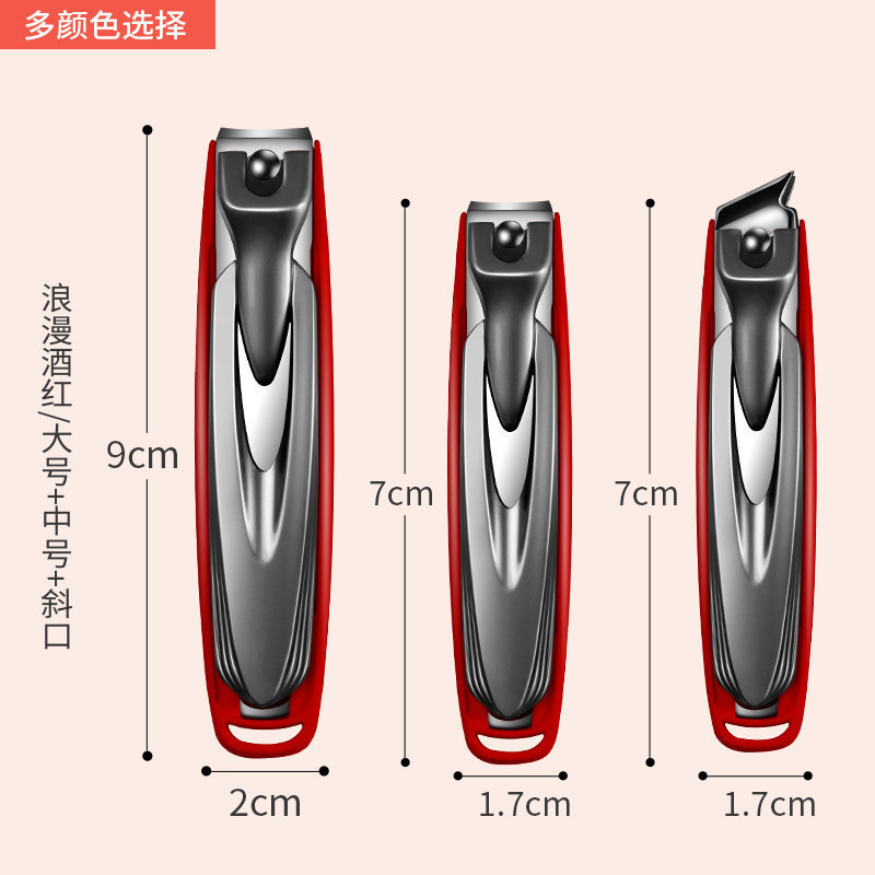 Pequeño cuchillo de uñas inclinado cuchillo de uñas tijeras de uñas tijeras de uñas image 3