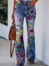 Y 13768 Imitation Jeans Casual Pants ��ţ�п� �羳ŷ��