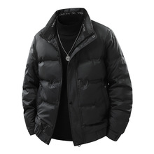 冬季羽绒服男士立领御寒加厚跨境外贸外套男款学生户外男式羽绒服