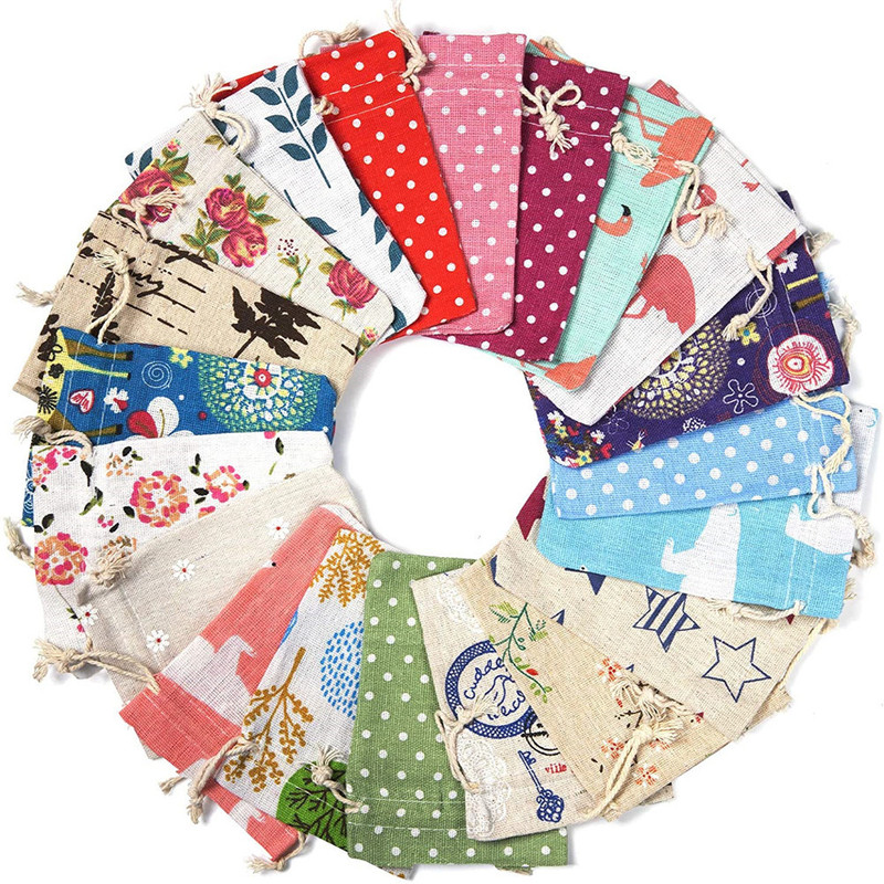 Gift Jewelry Cotton Packaging Bag Chinese Herbal Medicine Sachet Medicine Bag Cotton Bag Drawstring Anti-mosquito Incense Packaging Bag Gift Jewelry Cotton Packaging Bag Chinese Herbal Medicine Sachet Medicine Bag Cotton Bag Drawstring Anti-mosquito Incense Packaging Bag