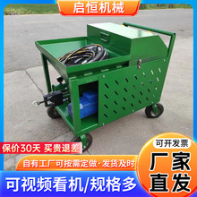 操场塑胶跑道喷涂机 运动跑道地坪喷涂设备 小区道路颗粒喷涂机