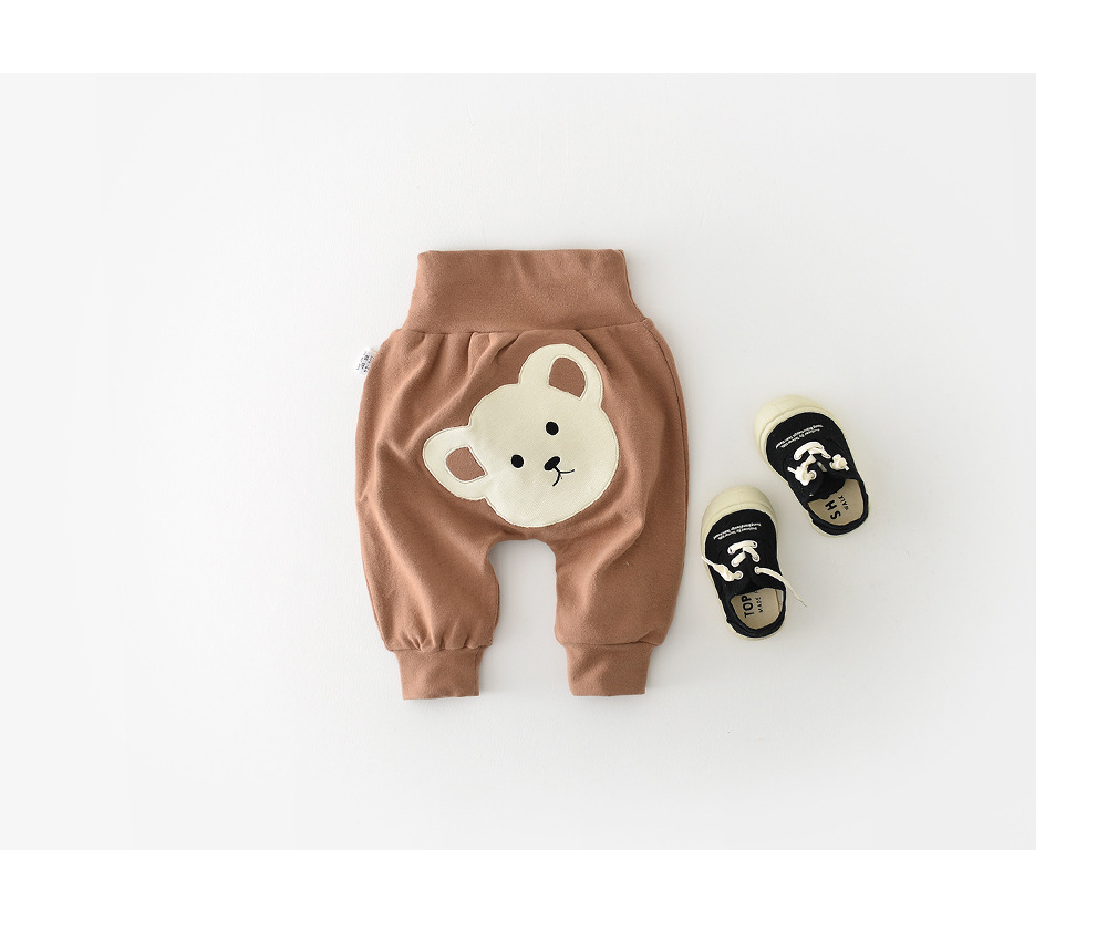 Cute Cartoon Bear Cotton Boys Pants display picture 5