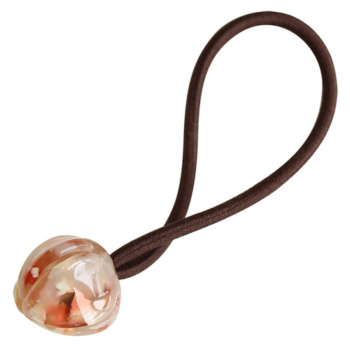 Acetic acid texture tulip hair rope candy color simple high-end flower hair band headband hair rubber band Japanese and Korean hair accessories