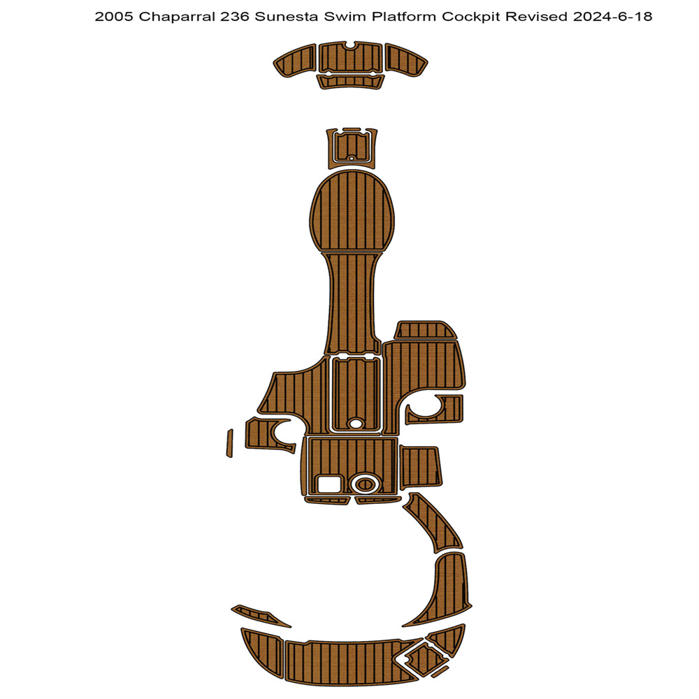 2005 Chaparral 236 Sunesta 游艇船舶EVA柚木地板eBay亚马逊热销