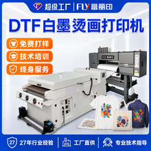 源头厂家DTF白墨烫画打印机 抖粉烘干一体印花机t恤烫画dtf打印机