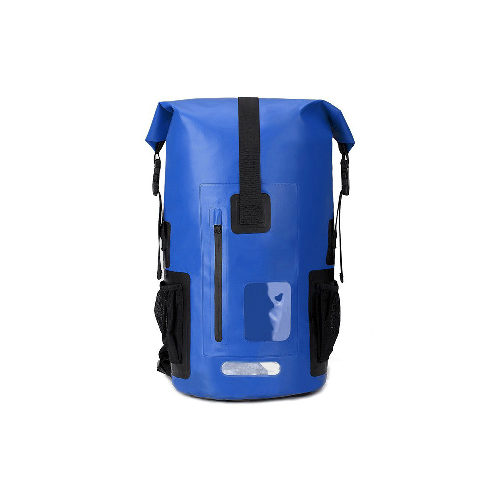 파란색 방수 가방