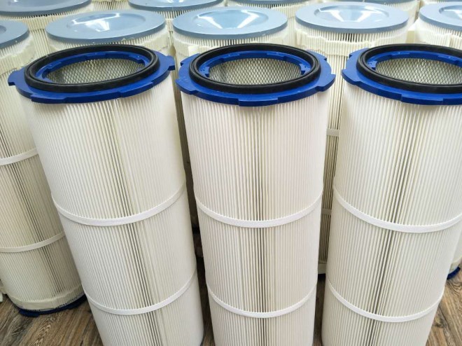 除尘滤筒325*1000快拆六耳粉尘滤芯现货供应