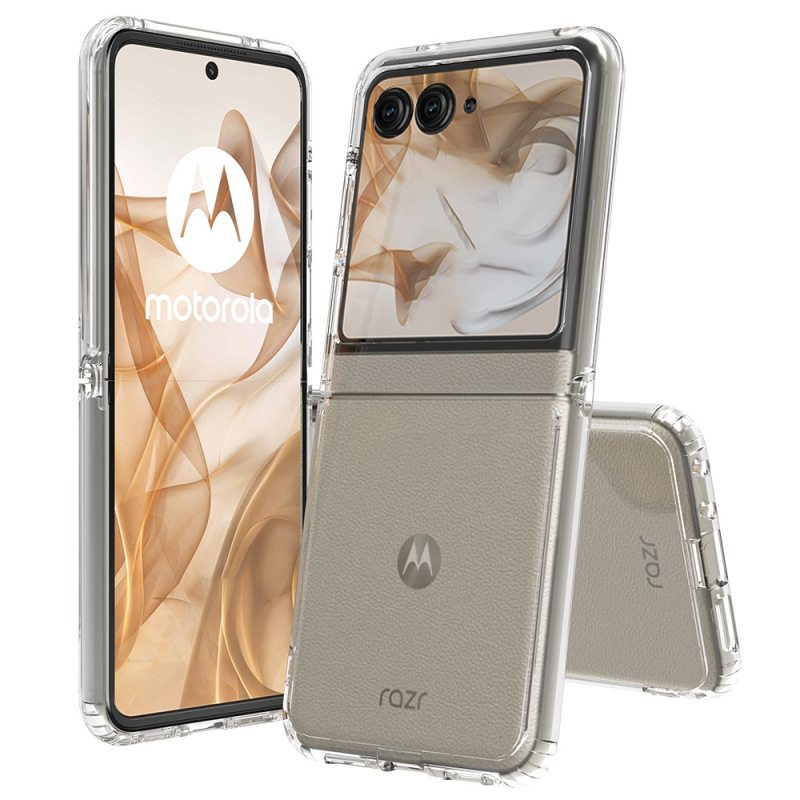 Suitable for Motorola Razr Fold Razr70 Razr70Ultra Crystal Clear Acrylic Transparent Case