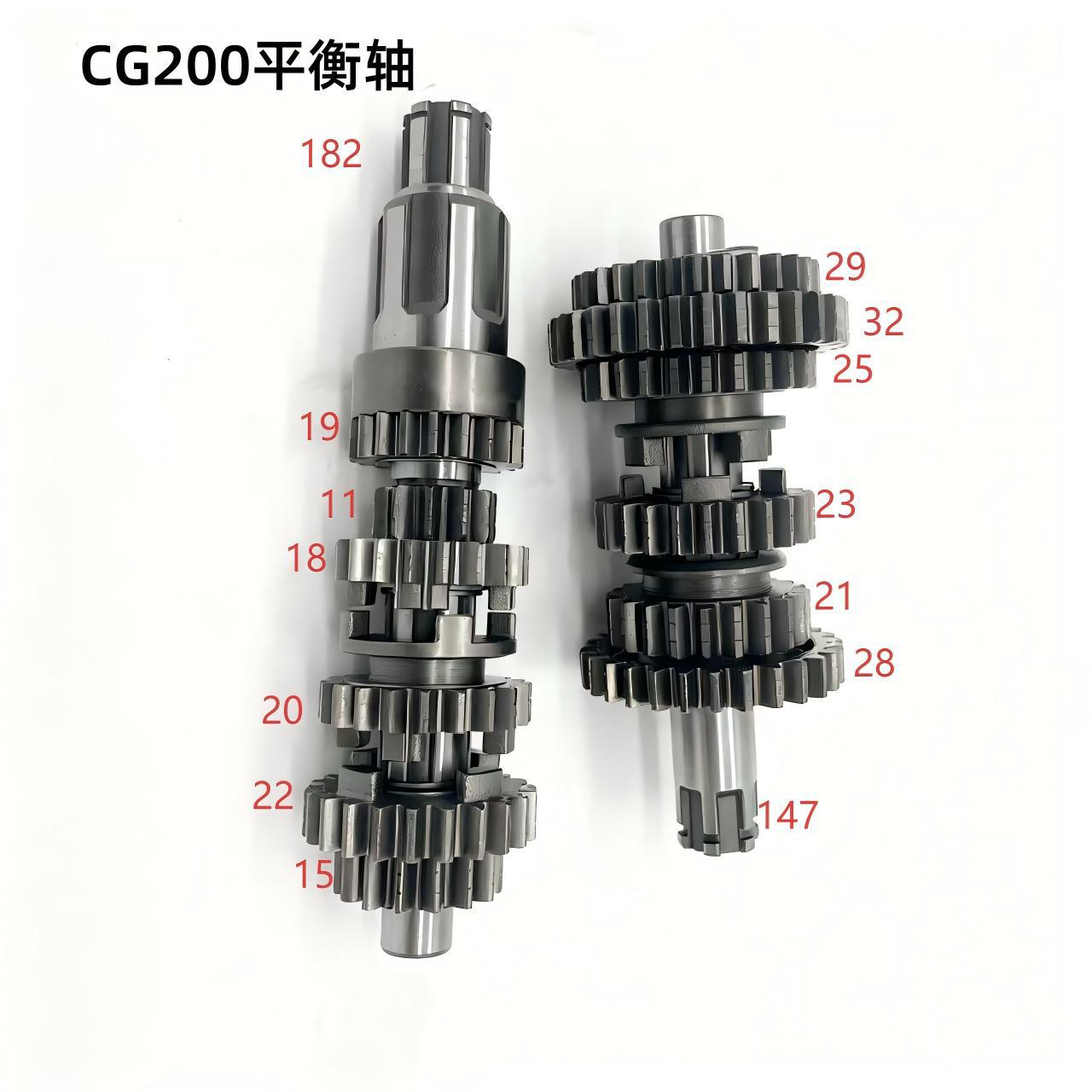 Wholesale In-Stock Motorcycle Parts Cg250 Cg200 Off-Road Balance Shaft High-Quality Wear-Resistant Engine