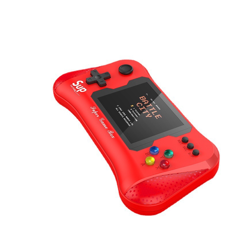 Nueva máquina de juego portátil X7M transfronteriza doble juego de pantalla grande 500 en una máquina de juego retro portátil