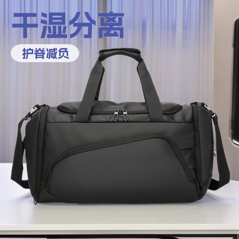 跨境新款旅行包大容量登机行李袋干湿分离鞋仓包出差健身运动背包