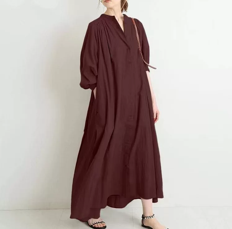 Длинная базовая кофта-п cardigan для тела, женская макси оверсайз из хлопка и льна, длинный рукав