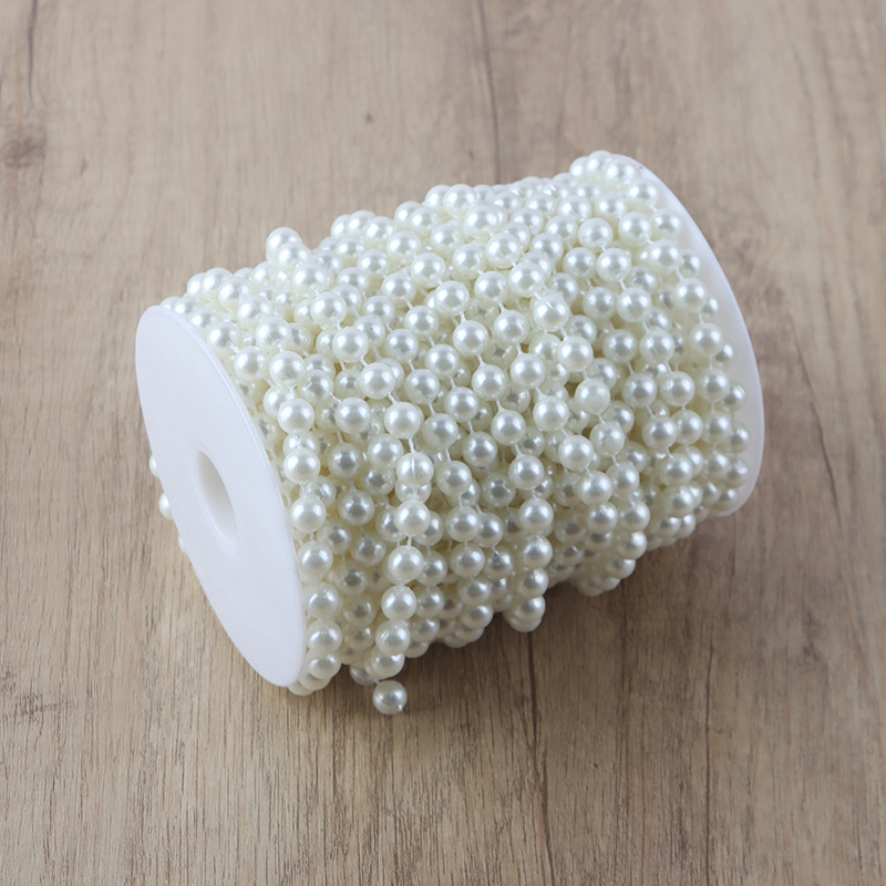 Yongxiang Flower Art Pearl Chain Material de embalaje de flores Ramo redondo Decoración Cadena de perlas Fabricante Precio al por mayor Asequible