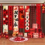 生日周岁女孩男孩条幅