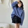 亲子儿童女童新款衬衣