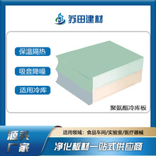 苏田机制聚氨酯净化板山东生产厂家防火保温用于墙板顶板隔断板