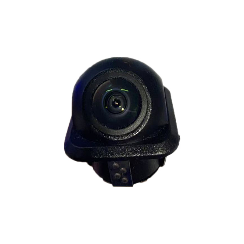 High-Definition Fisheye Car Camera Small Straw Hat High-Definition Night Vision Reversing Camera Dual-Switch Car Camera