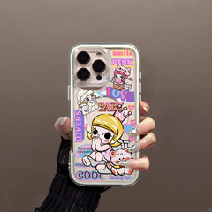 バブルマートコミック携帯電話ケースカラフルな磁気吸引 Apple 16iphone13PROMAX Huawei 携帯電話ケースに適しています