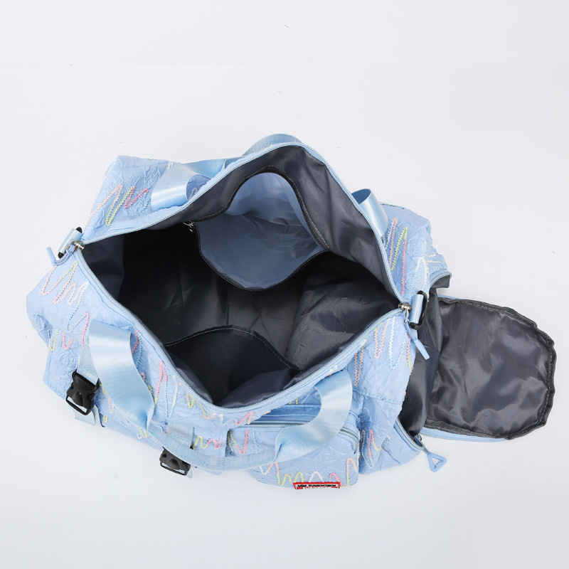 Se puede equipar con maleta trolley nueva bolsa de viaje de corta distancia para mujer bolsa de equipaje portátil de almacenamiento de gran capacidad para la producción