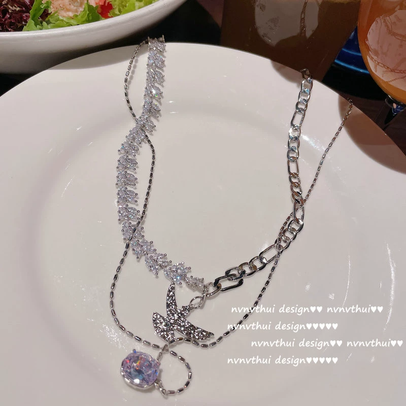 Дизайнерские серьги с кисточками, золотистые, с цирконами, подвеска, цепочка, комплект, с камнем, золото 750 пробы