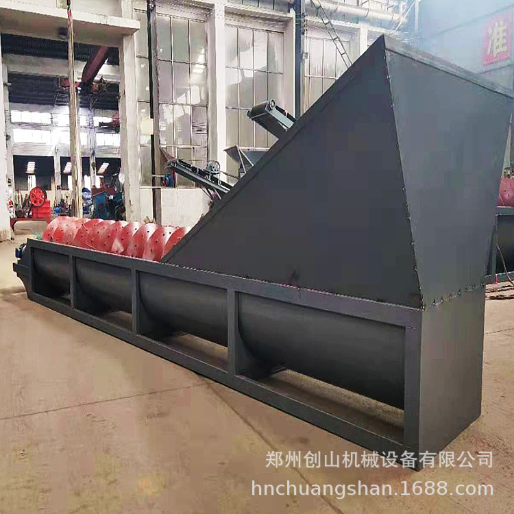 供应黄皮石料洗石机 石子洗石机厂家 螺旋洗沙机  泥土洗石机设备