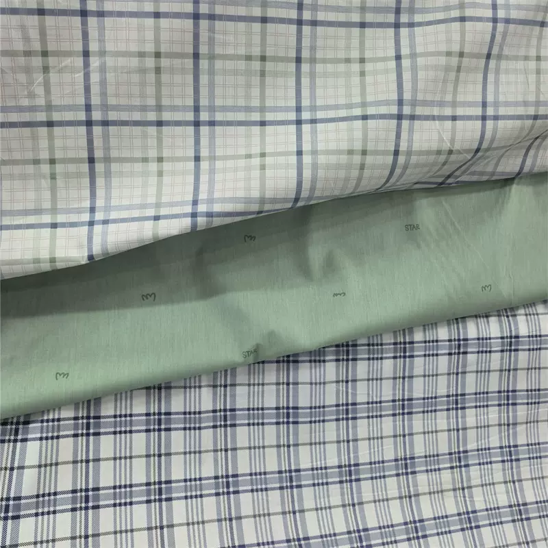 秋冬新款睡衣包被卡通罩衣服装面料 田园碎花家居床品纯棉布批发