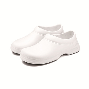 Factory supply chef shoes kitchen shoes work shoes safety non-slip shoes GFE9031 White