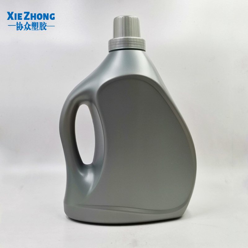 厂家供应2000ml pe塑胶容器瓶 洗衣液瓶子 日化用HDPE包装塑料瓶