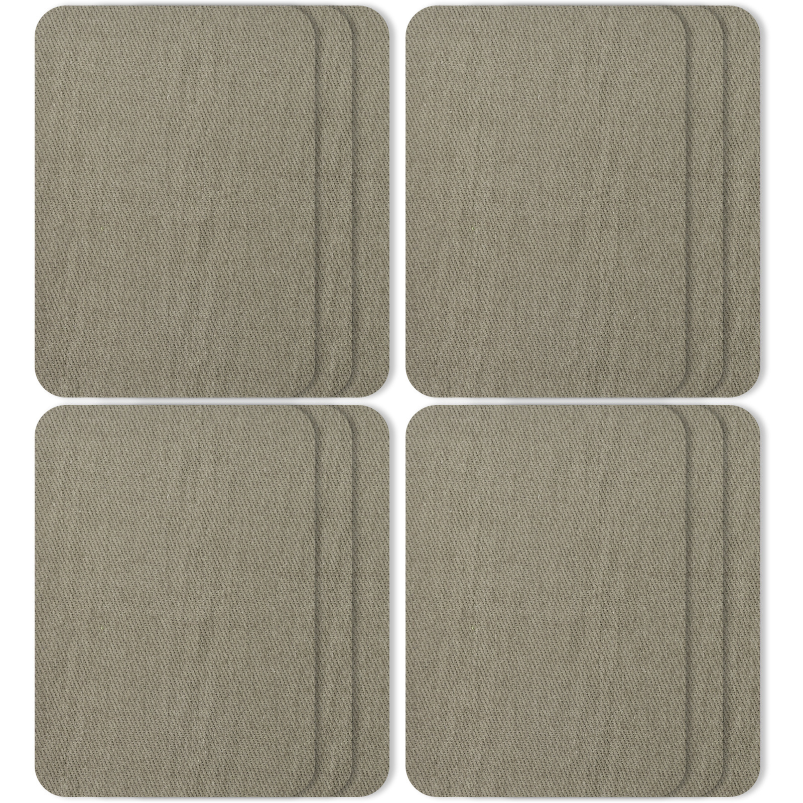 Parche de tela de algodón al por mayor parche de manga cuadrado parche de mezclilla camisa de suéter adhesivo de alta calidad parche de codo parche de rodilla