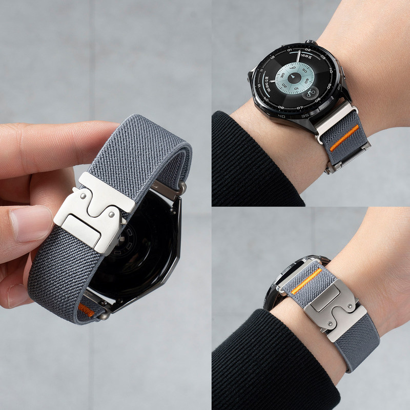 Suitable for Samsung Galaxy Watch 7/8, umbrella buckle 6 nylon strap, 4 Classic/Gear S3/Active 2 Suitable for Samsung Galaxy Watch 7/8, umbrella buckle 6 nylon strap, 4 Classic/Gear S3/Active 2