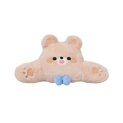 Car cartoon headrest neck pillow Waist support - plush-confession-bear-waist-support-1