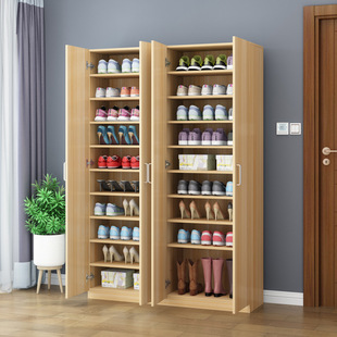 M&简易鞋架门口家用鞋架子室内好看实木多层防尘收纳木质鞋经济型-阿里巴巴