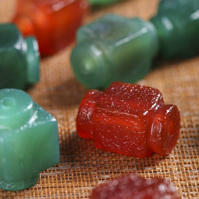 agate DIY small tube beads spacer | Zərgərlik ara hissələri