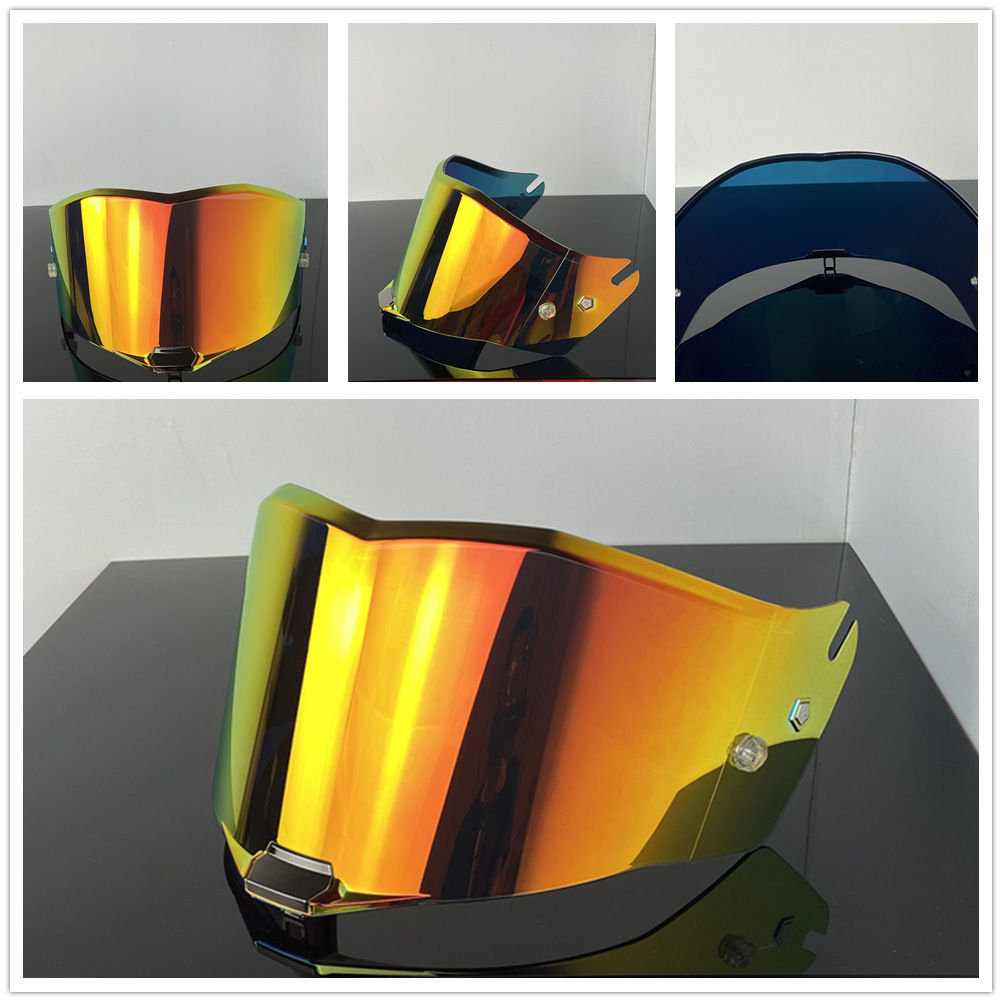 Ff805 Helmet Lenses Are Suitable for Thunder, Ff805 Electroplated Mirror Lenses Are Universal for Day and Night Use and Are Anti-Uv Helmet Accessories