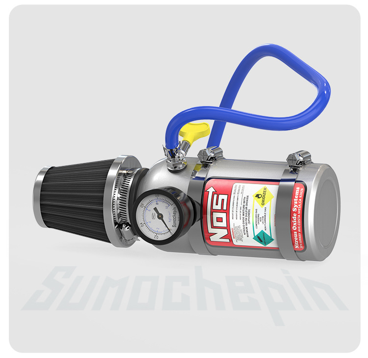 Suitable for Young Beast Cc110 Motorcycle Modified Nitrogen Acceleration Decorative Pot Qiaoge No. 9 Decorative Pot Vespa