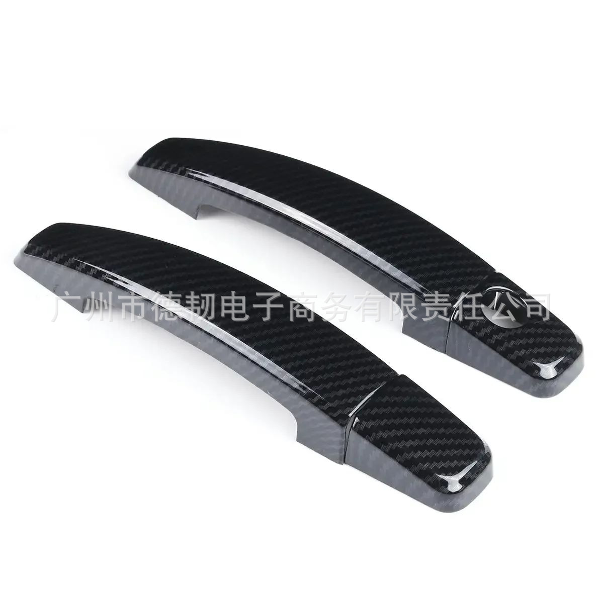 Suitable for 10-15 Chevrolet Camaro Carbon Fiber Pattern Handle Stickers for Chevy Car Door Outer Handles