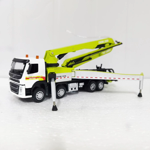 Green pump truck (sound light)