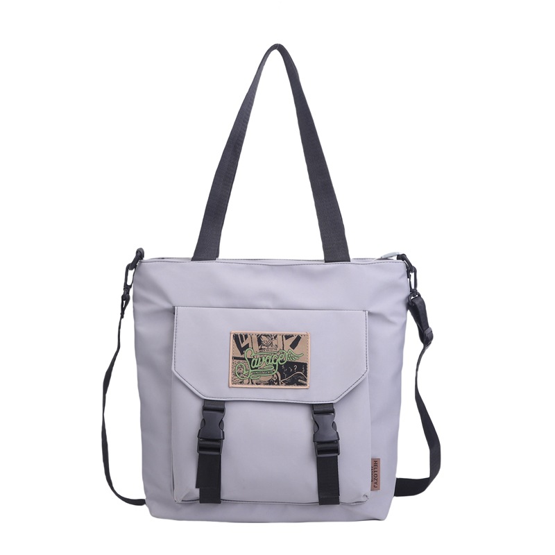 Cross-border 2024 nueva bolsa de estudiantes de gran capacidad de moda textura mochila de hombro bolsa de compras bolsa de mano