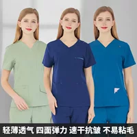 Высокоэластичная быстросохнущая одежда для мытья рук для женщин, одежда для мытья рук с короткими рукавами, хирургическая одежда с длинными рукавами, рабочая одежда для мужских врачей, костюмы медсестры.
