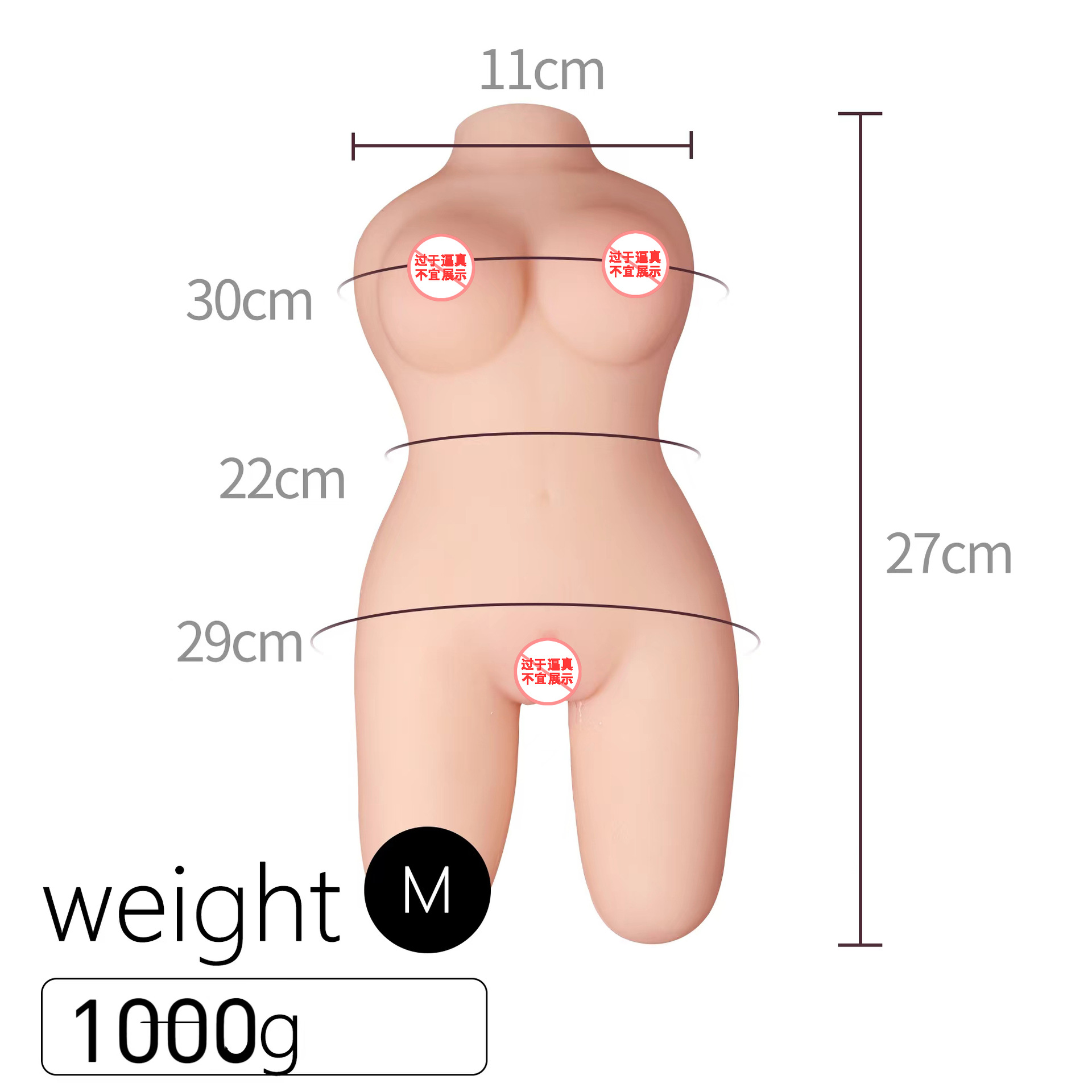 1.3 kg esposas de silicona para hombres, brazos levantados, traseros, masturbación de la vagina, cuerpo invertido, uso sexual para adultos