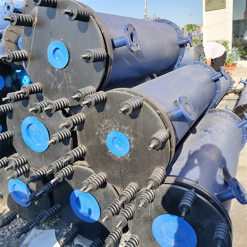 列管式石墨冷凝器 二手工业60立方冷却设备 自动化换热设备