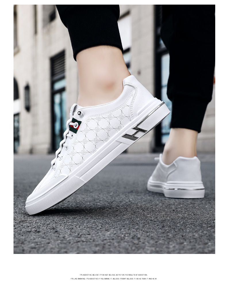 Sneakers, Herren-Sommer, Herrenschuhe, 2023, neu, atmungsaktiv, Sport, lässig, Netzschuhe, Jugend, trendy, vielseitig, weiß, Herrenschuhe_voghion.com