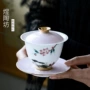 德化功夫陶瓷泡茶盖碗