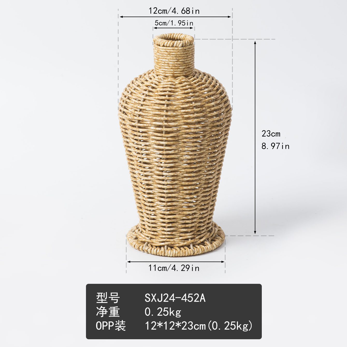 Botón de tela de caña de alta calidad para la sala de estar decoración de botón seco para el escritorio decoración de flores para el hogar