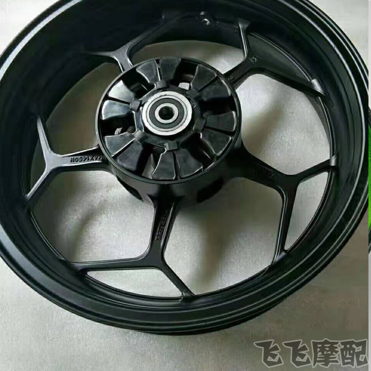 Small ninja horizon sports car V6R3 dragon 400 double disc brake front and rear hub rim 140/110/70-17 inch