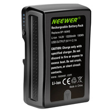 NEEWER 防過充13200毫安攝錄機V扣鋰離子電池攝像機可用 BP-190WS